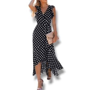 Grecerelle - Small Stunning Polka Dot Dress